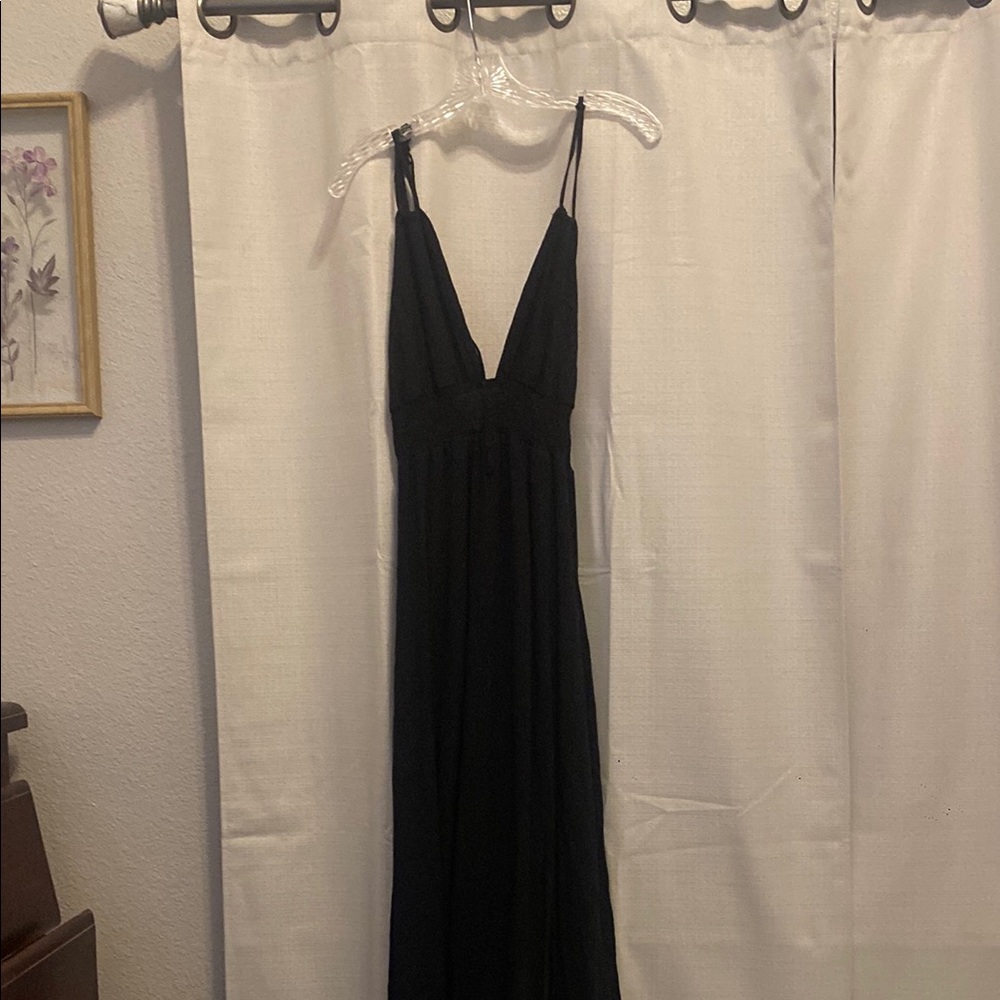 Timing Black Embellished Gown